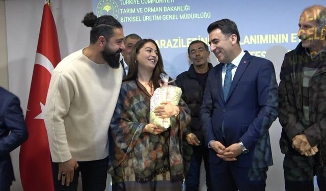 Tunceli'de çiftçilere tohum ve fide desteği verildi