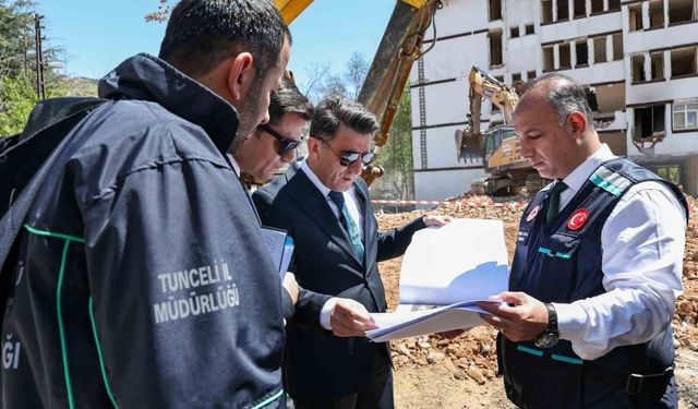 Tunceli’de şehri değiştirecek proje başladı