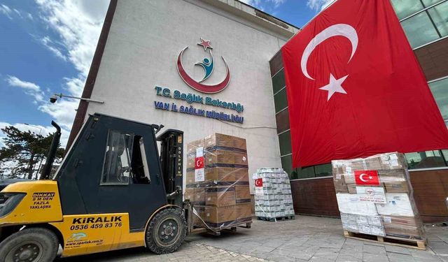 Türkiye'den İran'a sağlık desteği