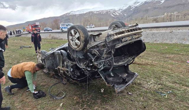 Van’da korkutan kaza: 1 ölü, 2 yaralı