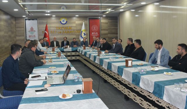 Tatvan’da turizm sektör temsilcileri bir araya geldi