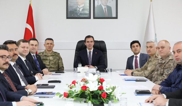 Bitlis’te İl Asayiş Toplantısı Gerçekleştirildi