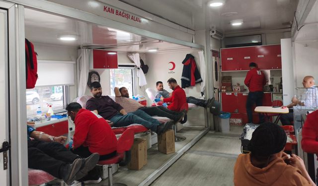 Ahlat’ta 2 günde 184 ünite kan bağışı toplandı