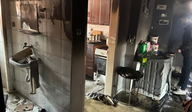 Hizan’da alevler yükseldi, facia son anda önledi