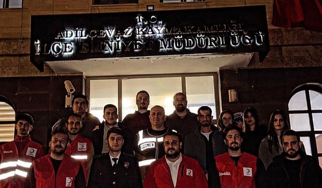 Adilcevaz’da Polis Haftası coşkusu: Kızılay’dan kahraman polislere vefa