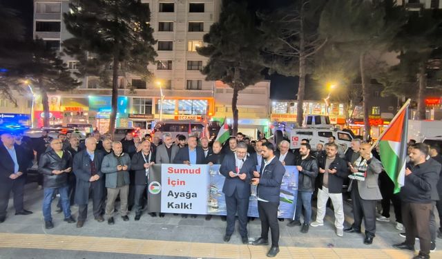 Tatvan’da “Global Sumud Filosu”na destek açıklaması yapıldı