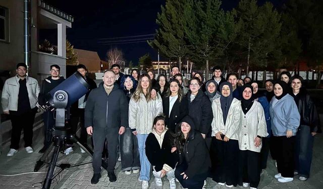 Astronomi Kulübü’nden 3 günlük gökyüzü gözlem etkinliği