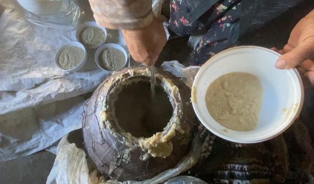 Bayramın simgesi halise için Ağrı’da kazanlar saatlerce kaynadı