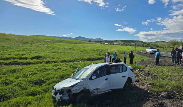 Bingöl'de trafik kazasında 4 kişi yaralandı