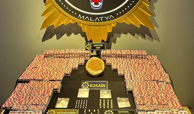 Malatya'da 'torbacı' operasyonunda 10 kişiye gözaltı