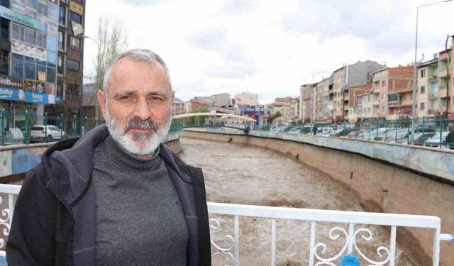 Oltu Çayı'nda su seviyesi artıyor