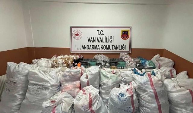 Van'da 21 milyon TL değerinde gümrük kaçağı malzeme yakalandı