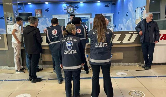 Van'da bayram öncesi otobüs terminallerinde sıkı denetim