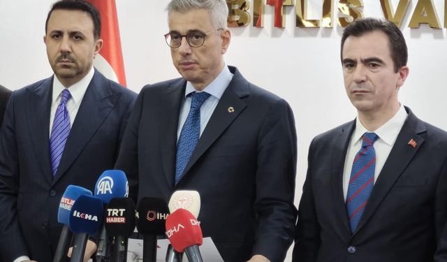 Bakan Memişoğlu: “Bitlis’ten Başka İllere Hasta Sevkini Azaltacağız”