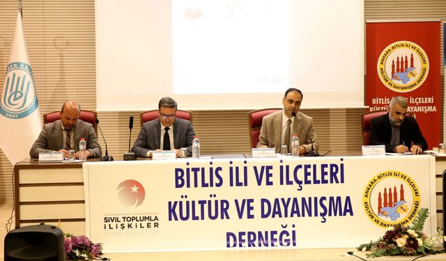 BEÜ’de “Geçmişten Geleceğe Bitlis Paneli” düzenlendi