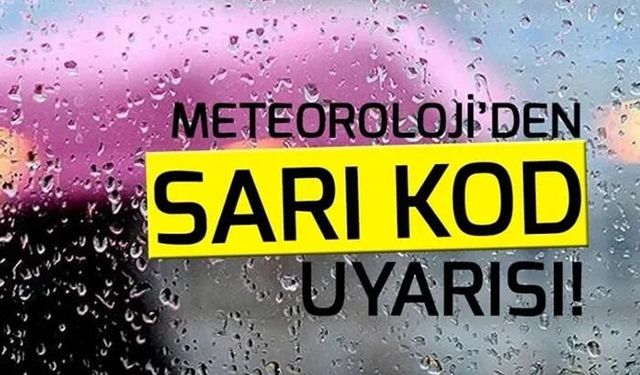 Bitlis’e sarı kod uyarısı