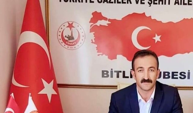 Gaziler ve Şehit Aileleri Vakfı Bitlis Şubesi'nden Açıklama