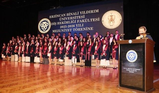 82 genç diş hekimi kep atma heyecanı yaşadı
