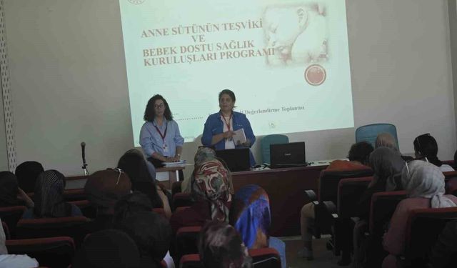 Elazığ'da anne sütünün teşviki programı düzenlendi