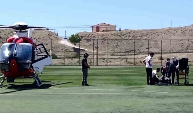 Kalp krizi geçiren hasta için zamanla yarış