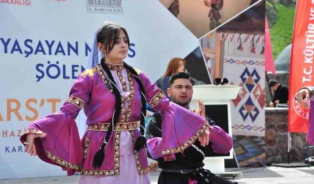 Kars Yaşayan Miras Şöleni coşkuyla başladı