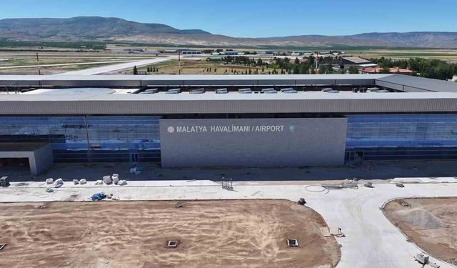 Malatya Havalimanı 2 buçuk milyon yolcuyu hedefliyor