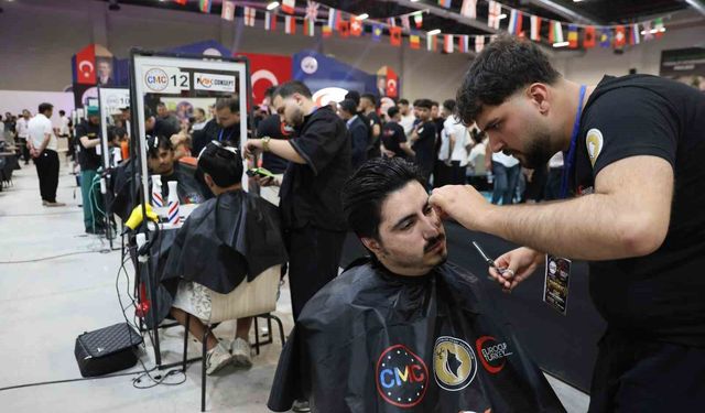 Uluslararası Kuaförler Balkan Şampiyonası Elazığ'da start aldı