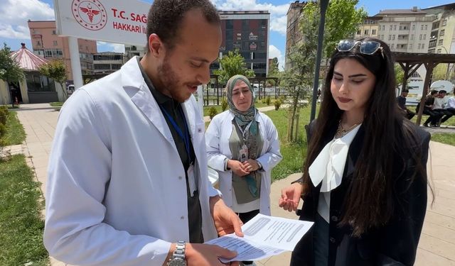 Yüksekova’da sigarayı bırakma seferberliği