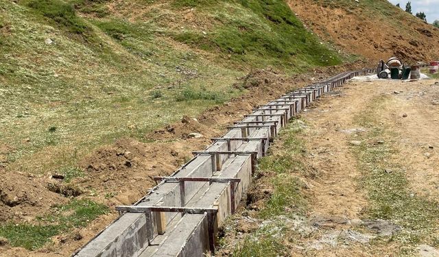 Bitlis'te tarımsal sulama yatırımları sürüyor