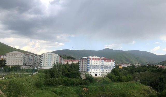 Bitlis'te Yer Yer Yağış Etkili Oldu