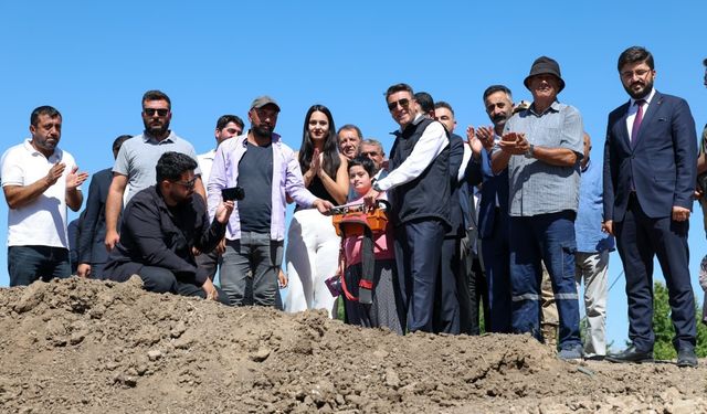 Tunceli'de seracılık yatırımı için ilk temel atıldı