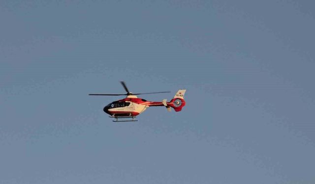 10 yaşındaki çocuk için hava ambulansı seferberliği