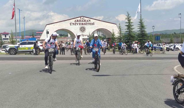 Ardahan'da bisiklet festivali heyecanı