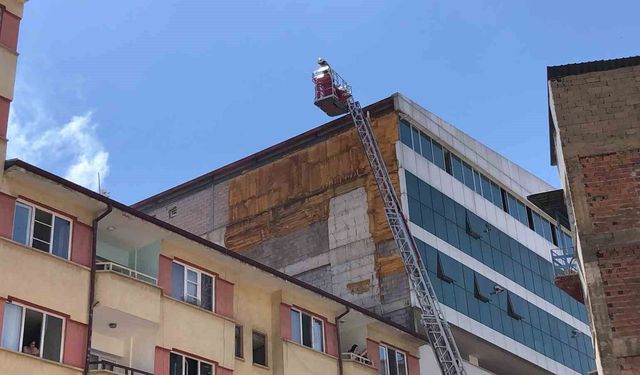 Elazığ'da baca yangını korkuttu