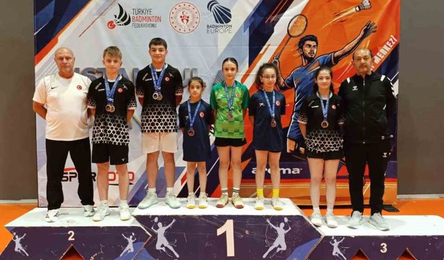 Erzincanlı sporcular uluslararası arenada 9 madalyayla döndü