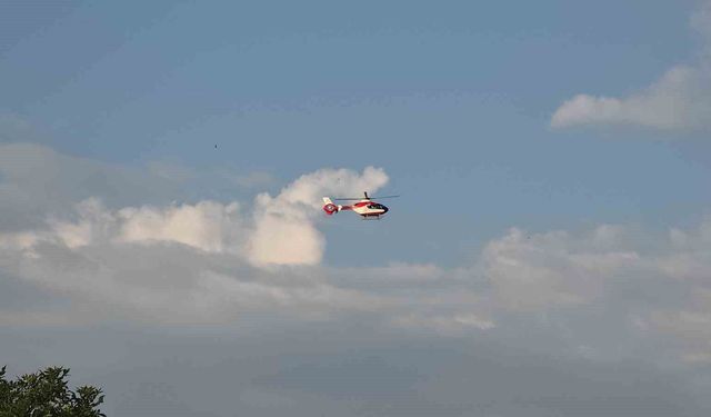 Hamile kadın ambulans helikopter ile Van'a sevk edildi
