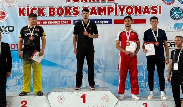 Kick Boksta Türkiye'nin zirvesi Van'dan çıktı