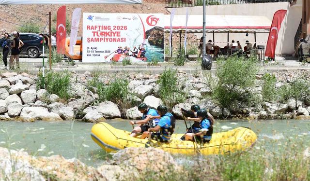 Van, Türkiye Rafting Şampiyonası'nın 3. ayağına ev sahipliği yapıyor