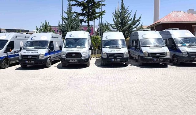 Van'da hasta nakil filosu güçlendirildi