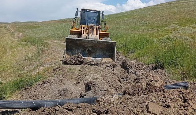 Ahlat'ta 115 kilometrelik arazi yolu çalışması tamamlandı