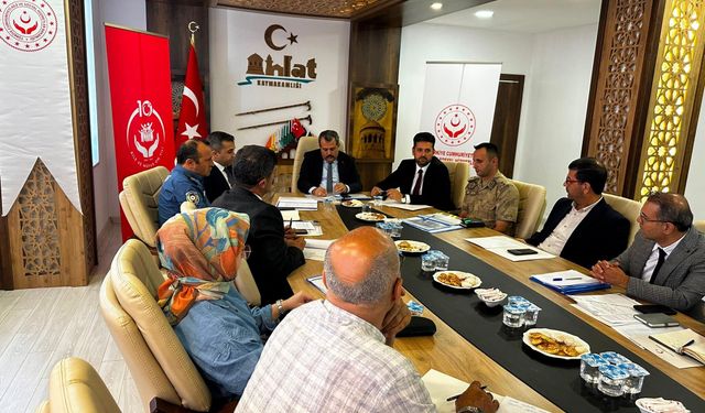 Ahlat’ta çocukların korunması ve kadına yönelik şiddetle mücadele masaya yatırıldı