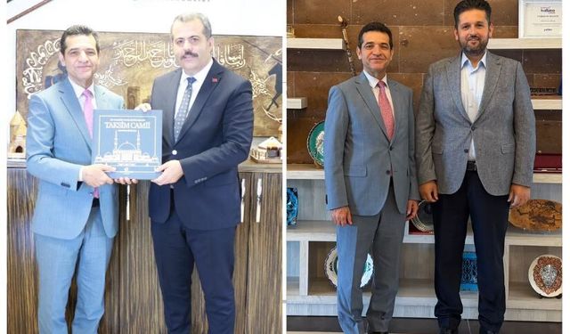 BİK Van Bölge Müdürü Tokgöz’den Kaymakam Kaya ve Başkan Gülmez’e ziyaret