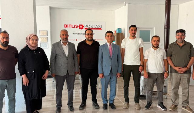 BİK Van Bölge Müdürü Tokgöz’den Bitlis Postası’na ziyaret