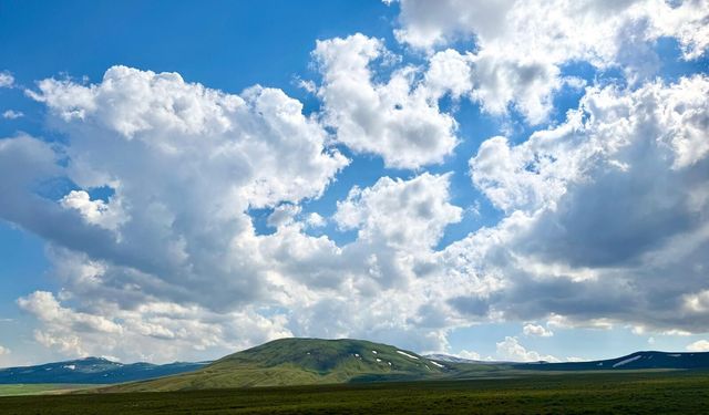 Bitlis yaylalarında yaz manzarası