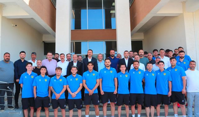 Bitlis Spor’a kamp tesislerinde moral ziyareti