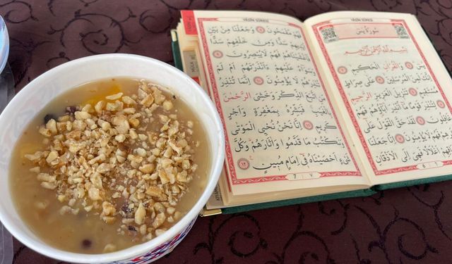Bitlis'te Muharrem ayı dolayısıyla aşure kazanları kaynadı