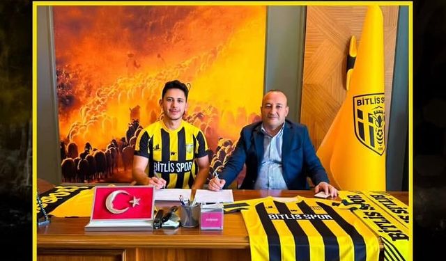 Bitlis Spor’dan orta sahaya takviye: Ali Akkuş imzasını attı