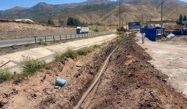 BİSKİ'den Bitlis Eren Devlet Hastanesi'ne içme suyu hattı çalışması