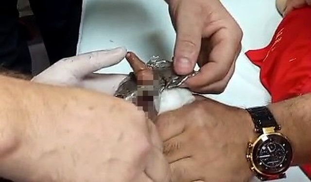 Bitlis’te parmağı çelik halkaya sıkışan minik çocuğun imdadına itfaiye yetişti