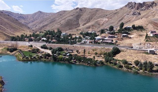 Dilimli Barajı ziyaretçi akınına uğradı